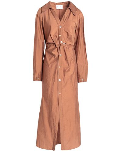 Nanushka Midi Dress - Brown