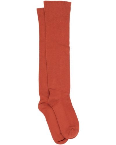Rick Owens Calcetines y medias - Rojo