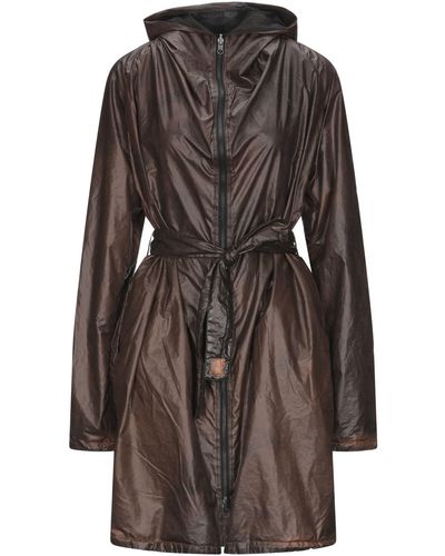 KIMO NO-RAIN Overcoat & Trench Coat - Brown