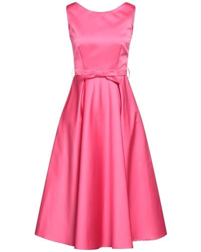 P.A.R.O.S.H. Midi Dress - Pink
