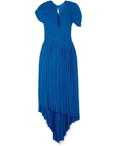 Preen By Thornton Bregazzi Midi Dress - Blue