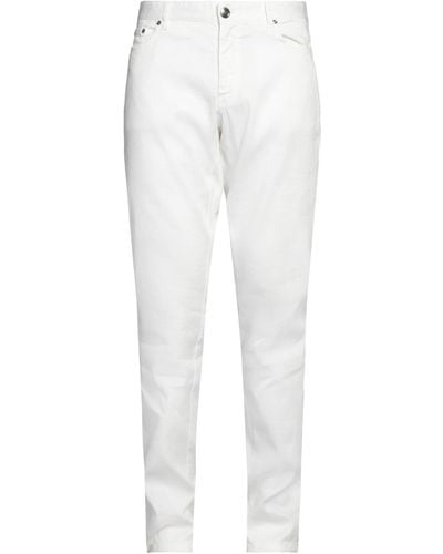 120% Lino Jeans - White