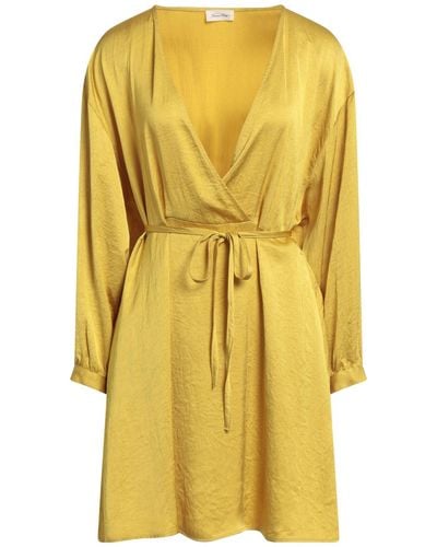 American Vintage Mini-Kleid - Gelb