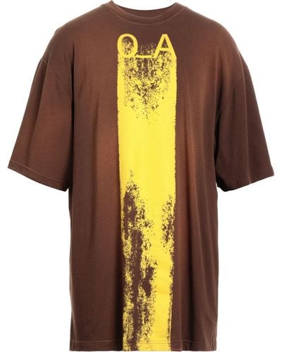 A_COLD_WALL* Camiseta - Amarillo