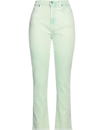 7 For All Mankind Pantaloni Jeans - Verde