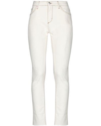 ..,merci Pantaloni Jeans - Bianco