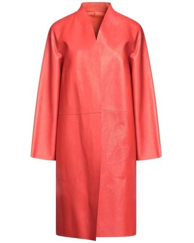 DESA NINETEENSEVENTYTWO Overcoat & Trench Coat - Red
