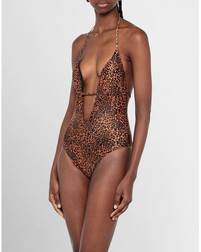 4giveness One-piece Swimsuit - Brown