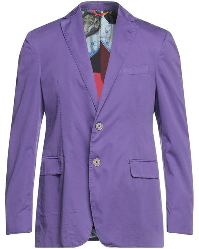 Etro Suit Jacket - Purple