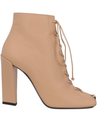 Victoria Beckham Ankle Boots - Natural