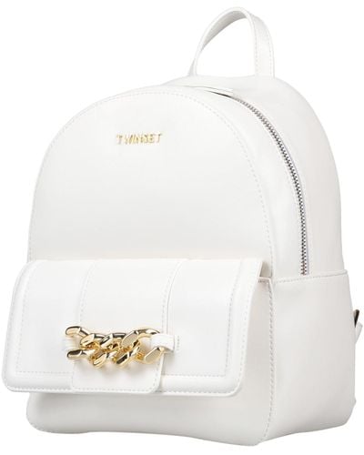 Twin Set Backpack - White