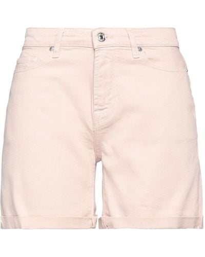 7 For All Mankind Denim Shorts - Pink