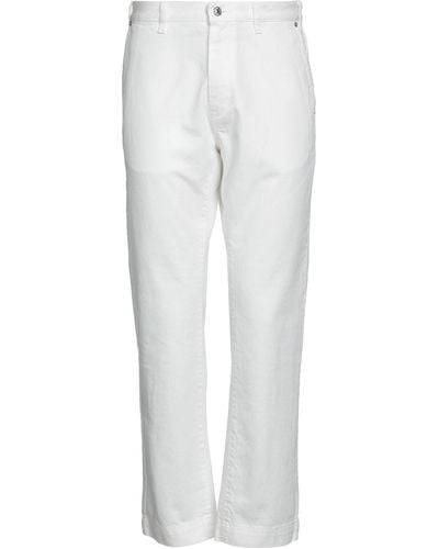 Grifoni Pants Cotton - White