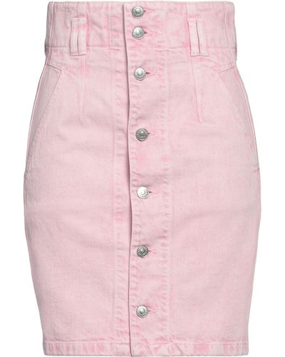 Isabel Marant Denim Skirt - Pink