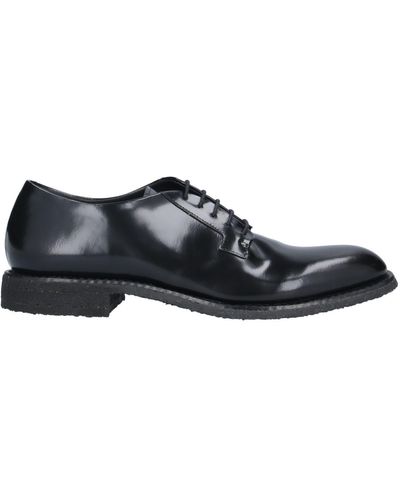 Roberto Del Carlo Lace-Up Shoes Soft Leather - Black