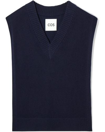 COS Cape - Blau