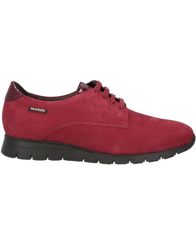 Mobils Zapatos de cordones - Rojo