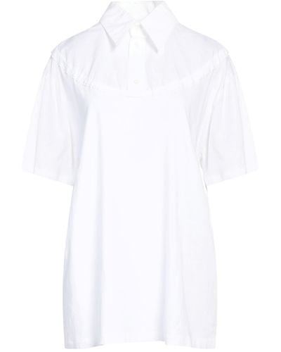 MM6 by Maison Martin Margiela Polo Shirt - White