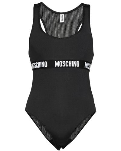 MOSCHINO, White Women's Lingerie Bodysuit