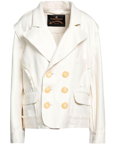 Vivienne Westwood Anglomania Cappotto - Bianco