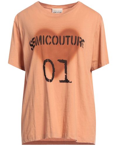 Semicouture T-shirt - Orange