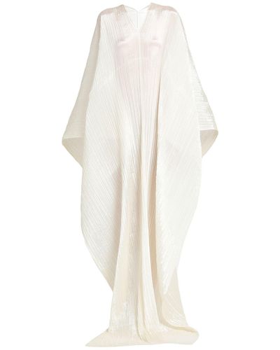 Pleats Please Issey Miyake Capes & Ponchos - White