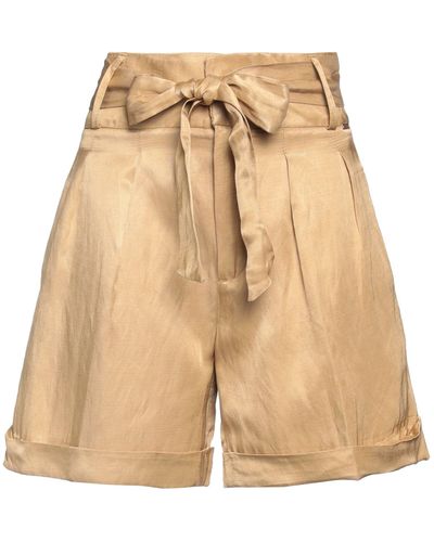 Teleria Zed Shorts & Bermuda Shorts Viscose, Linen - Natural