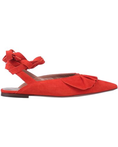 L'Autre Chose Ballet Flats - Red