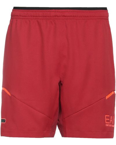 EA7 Shorts & Bermuda Shorts - Red