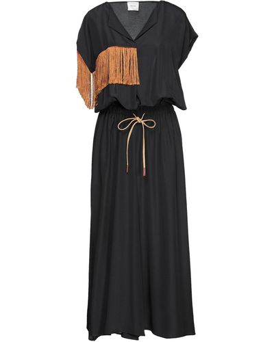 Alysi Long Dress - Black