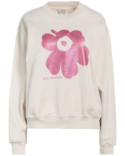 Marimekko Light Sweatshirt Cotton - White