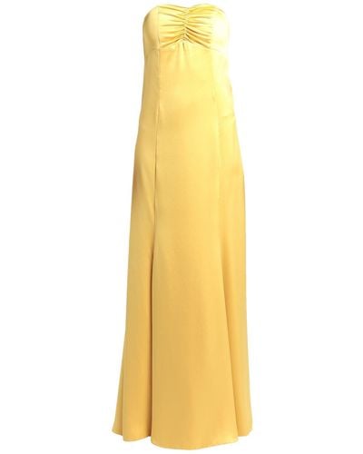 ACTUALEE Maxi Dress - Yellow