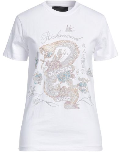 John Richmond T-shirt - Blanc