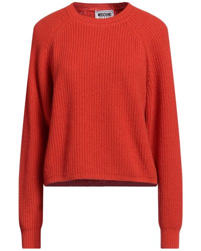 Moschino Jeans Pullover - Rosso