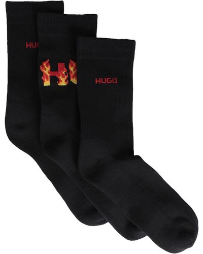 HUGO Socks & Hosiery - Black