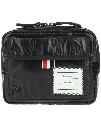 Thom Browne Trousse de toilette - Noir