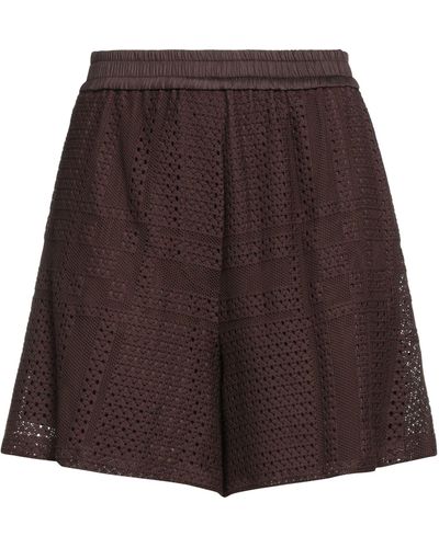 Tela Shorts & Bermuda Shorts - Brown