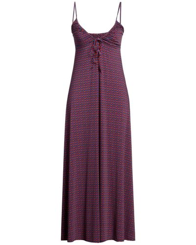 Siyu Midi Dress - Purple