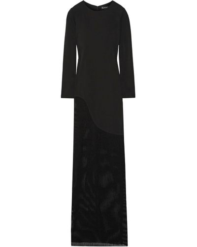 Haney Maxi-Kleid - Schwarz