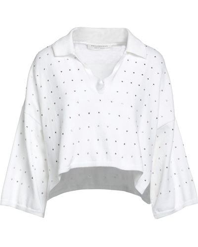 Philosophy Di Lorenzo Serafini Pullover - Blanc