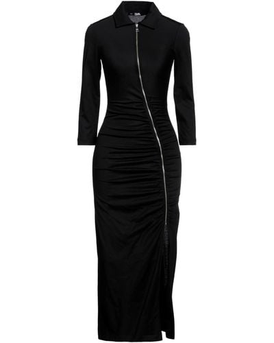 Karl Lagerfeld Maxi Dress - Black