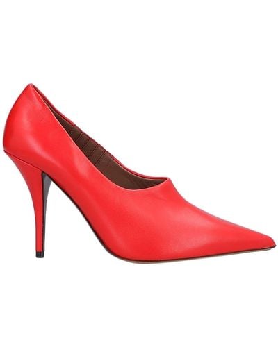 Tabitha Simmons Court Shoes - Red