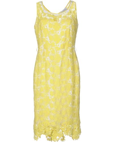 Maria Grazia Severi Short Dress - Yellow