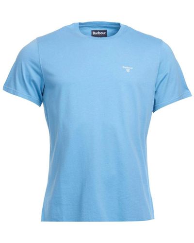 Barbour T-shirts - Blau