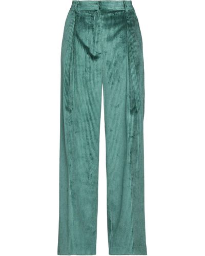 Grifoni Emerald Trousers Cotton, Viscose - Green