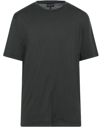 Giorgio Armani Military T-Shirt Cotton - Black