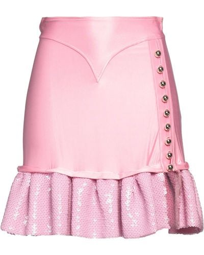 Rabanne Mini Skirt - Pink