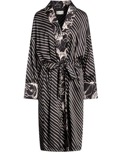 ViCOLO Overcoat & Trench Coat Polyester - Black