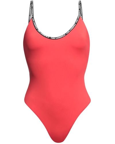 Karl Lagerfeld Maillot une pièce - Rouge