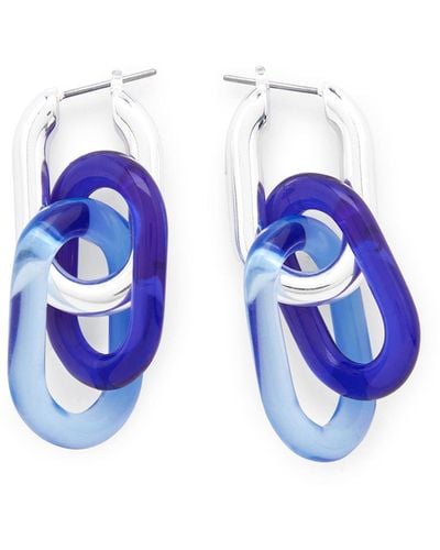 COS Earrings - Blue